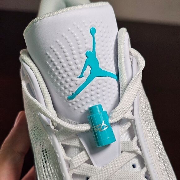 Nike Air Jordan XXXVI 36 Low PF Guo Ailun Women's 10.5 Silver Jade DM9032-130 - Picture 12 of 17